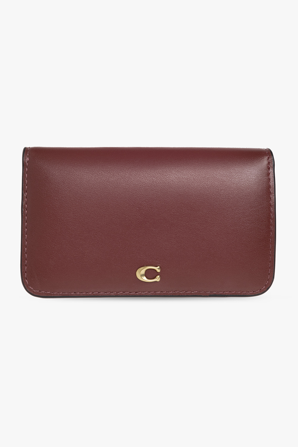 Burgundy coach discount wallet